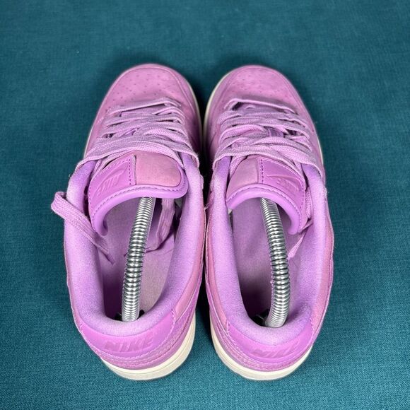 Nike Dunk Low PRM Rush Fuchsia Womens Size7.5 Active Fuchsia - Picture 6 of 8